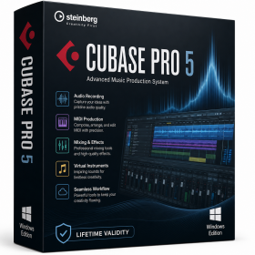 Steinberg Cubase Pro 5 for Lifetime