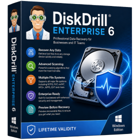 DiskDrill Enterprise 6 Recovery Software for Lifetime