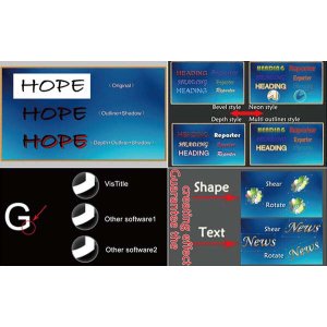 VisDOM VisTitle V2.9 – Title software
