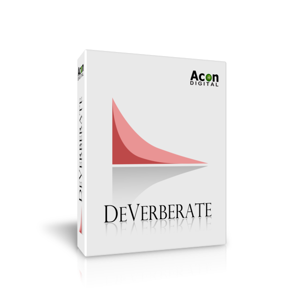 Acon DeVerberate 2 - Reverb Reduction Plug-in Acon DeVerberate 2 - Reverb Reduction Plug-in