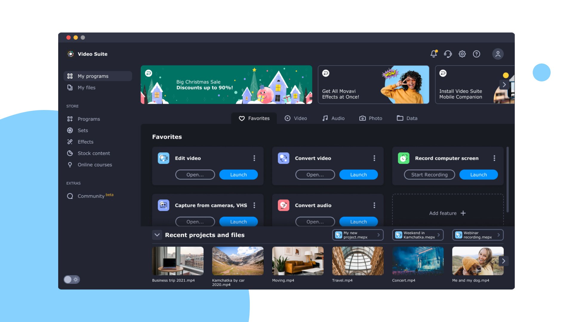 Movavi Video Suite 2022 (Lifetime License) – A Versatile Multimedia Toolkit for Unlimited Creativity – for Windows Movavi Video Suite 2022 (Lifetime License) – A Versatile Multimedia Toolkit for Unlimited Creativity – for Windows