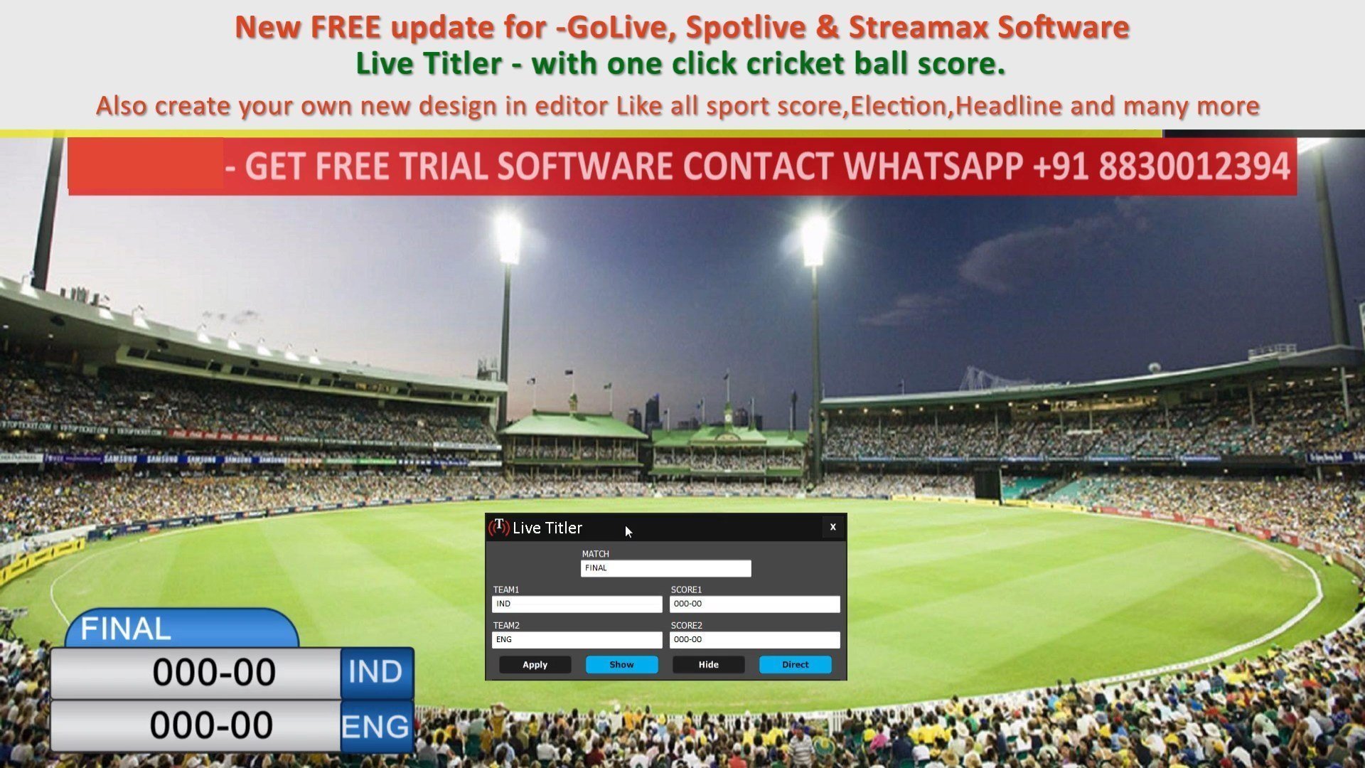 GoLive Real Time Live Event Mixer Switcher Streamer and Recorder Software with Realistic Virtual Set. GoLive Real Time Live Event Mixer Switcher Streamer and Recorder Software with Realistic Virtual Set.