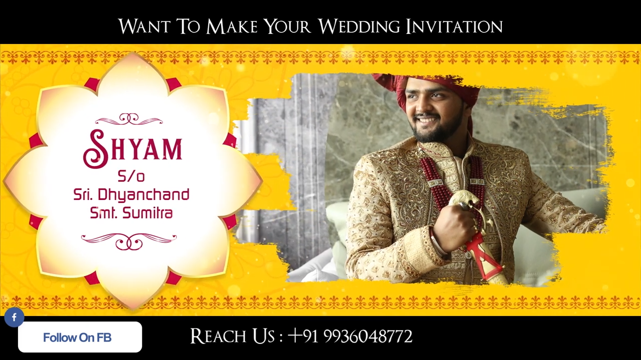 Digital Wedding Invitation Card __ WhatsApp Invite __ Wedding Invitation Video 0-32 screenshot Wedding Invitations Video Templates Digital Wedding Invitation video Wedding invite video free Wedding Invitation video maker Wedding invite video Template Trending Wedding Invitation video