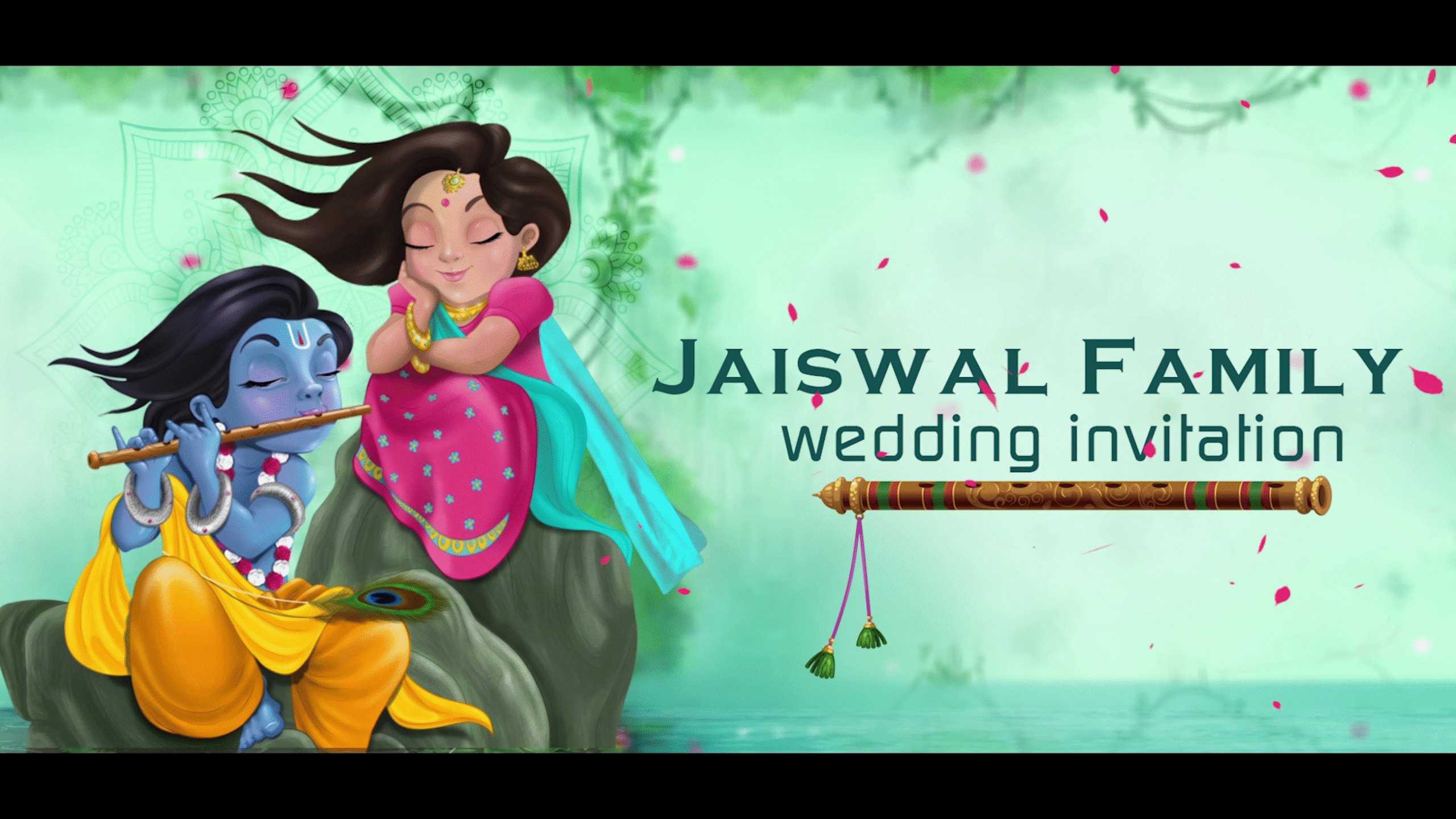 RADHA KRISHNA HINDU WEDDING INVITE DIGITAL Wedding Invitations Video Templates Digital Wedding Invitation video Wedding invite video free Wedding Invitation video maker Wedding invite video Template Trending Wedding Invitation video