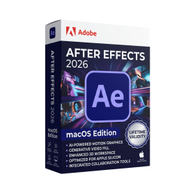Adobe After Effects 2026 macOS for Lifetime