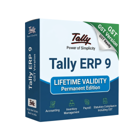 Tally ERP 9 GST for Lifetime
