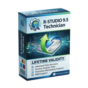 R-Studio 9.5 Technician for Lifetime Recovery Software