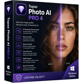 Topaz Photo AI Pro 4 for Lifetime