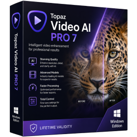Topaz Video AI Pro 7 for Lifetime