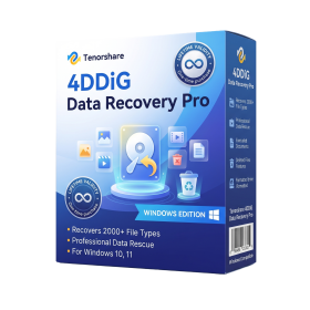 Tenorshare 4DDiG Data Recovery Pro For Lifetime